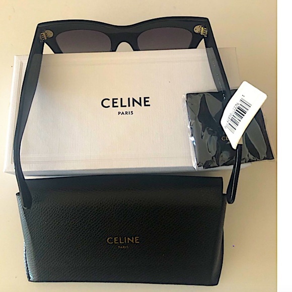 50mm Polarized Square Sunglasses CELINE main image 4